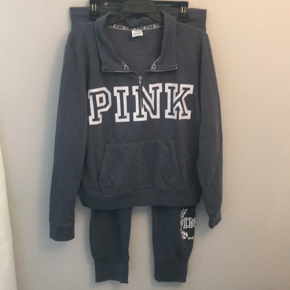 Victoria’s Secret PINK Matching Sweatsuit Size Large